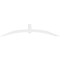 Ekena Millwork Archdale Architectural Grade PVC Gable Bracket, 84"W x 17 1/2"H x 4"D x 4"F, 5/12 Pitch GBP084X18X0404ARC00 - alternate 5